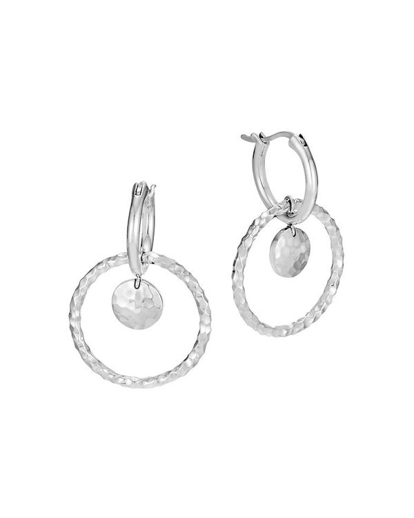 ジョン・ハーディー レディース ピアス・イヤリング アクセサリー Sterling Silver Dot Interlink Drop Earrings Silver