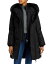 ޥå ǥ ѡå  Kay Hooded Down Shearling Coat Black