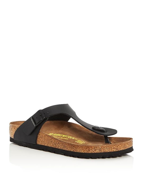 ギゼ ビルケンシュトック レディース サンダル シューズ Women's Gizeh Thong Sandals Matte Black