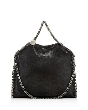 ステラマッカートニー レディース トートバッグ バッグ Falabella Fold-Over Tote Black/Silver