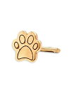 ]C`bR fB[X sAXECO ANZT[ 14K Yellow Gold Itty Bitty Paw Single Stud Earring Yellow Gold