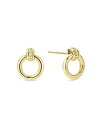 ラゴス レディース ピアス・イヤリング アクセサリー 18K Yellow Gold Caviar Polished Circle Drop Earrings Gold