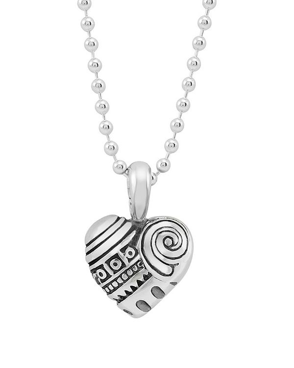 ラゴス レディース ネックレス・チョーカー・ペンダントトップ アクセサリー Heart of Philadelphia Necklace 34 Silver