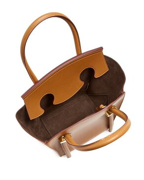プロエンザショラー レディース ハンドバッグ バッグ Small Pipe Leather Satchel Pumpkin Spice