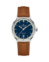 n~g Y rv ANZT[ Intra-Matic American Classic Chronograph, 40mm Blue/Brown