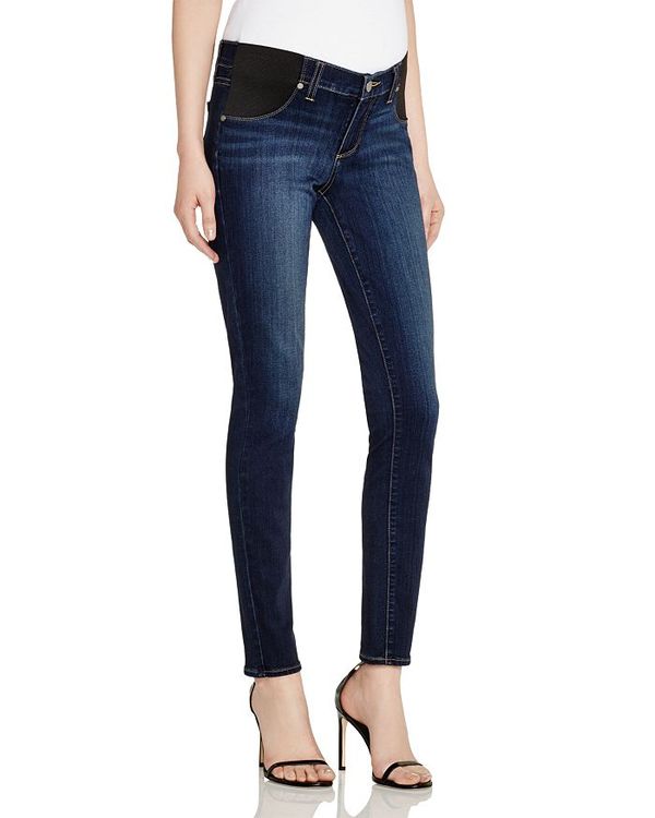 ペイジ レディース デニムパンツ ボトムス Denim Verdugo Mid Rise Skinny Maternity Jeans in Nottingham Nottingham