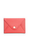 ロイス メンズ 財布 アクセサリー Leather Envelope Card Case Red