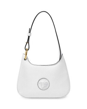 ヴェルサーチ レディース ハンドバッグ バッグ La Medusa Hobo Bag Optical White/Versace Gold