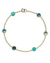 ■ブランド IPPOLITA (イッポリスタ)■商品名 18K Yellow Gold LollipopR Multi Stone Link Bracelet■商品は海外よりお取り寄せの商品となりますので、お届けまで10日-14日前後お時間...