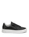 サルヴァトーレ フェラガモ メンズ スニーカー シューズ Men's Borg Gancini Leather Sneakers Nero