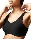 シャントル レディース ブラジャー アンダーウェア High Impact Everyday Sports Bra Black/Grey