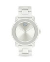 oh fB[X rv ANZT[ BOLD Ceramic watch, 36mm White