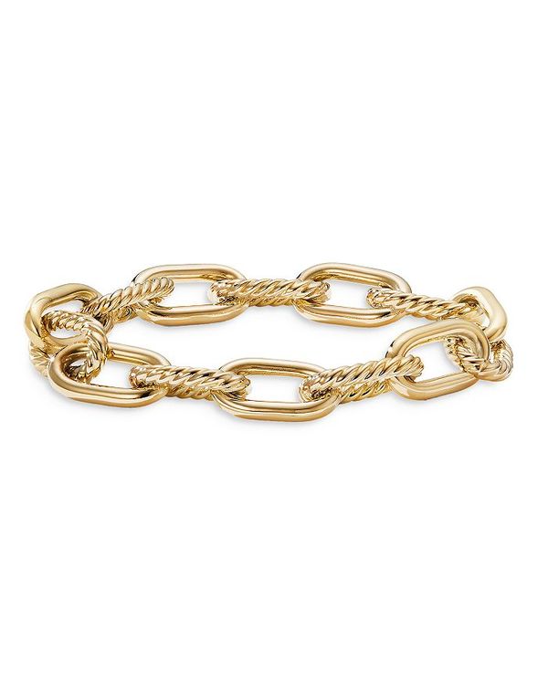 ǥӥåȡ桼ޥ ǥ ֥쥹åȡХ󥰥롦󥯥å ꡼ 18K Yellow Gold Madison Link Bracelet Gold