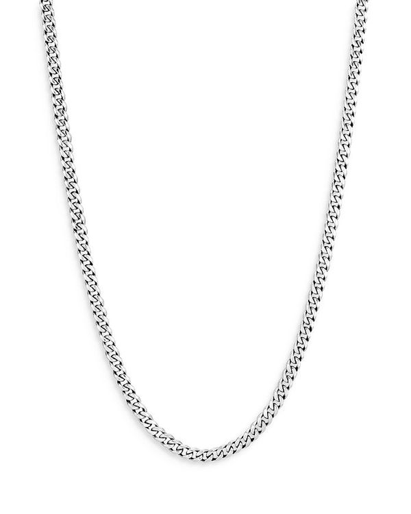 WEn[fB[ fB[X lbNXE`[J[Ey_ggbv ANZT[ Sterling Silver Classic Curb Chain Necklace, 22