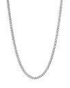 ジョン・ハーディー レディース ネックレス・チョーカー・ペンダントトップ アクセサリー Sterling Silver Classic Curb Chain Necklace, 22