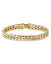 ǥӥåȡ桼ޥ  ֥쥹åȡХ󥰥롦󥯥å ꡼ Men's Curb Link Chain Bracelet Gold