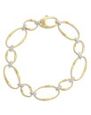 マルコ ビチェゴ レディース ブレスレット・バングル・アンクレット アクセサリー 18K Yellow Gold Onde Diamond Station Br...