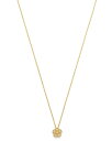 ロバートコイン レディース ネックレス・チョーカー・ペンダントトップ アクセサリー 18K Yellow Gold Daisy Diamond Pendant ...