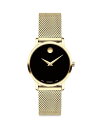 oh fB[X rv ANZT[ Museum Watch, 28mm Black/Gold