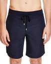 BuNC Y n[tpcEV[c  Okoa Solid Swim Trunks Dark Blue