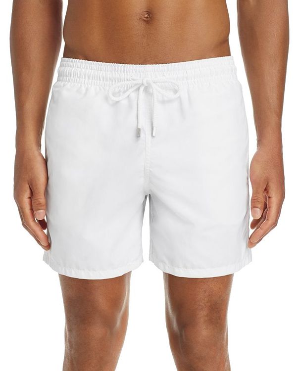ヴィルブレクイン メンズ ハーフパンツ・ショーツ 水着 Moorea Solid Swim Trunks White