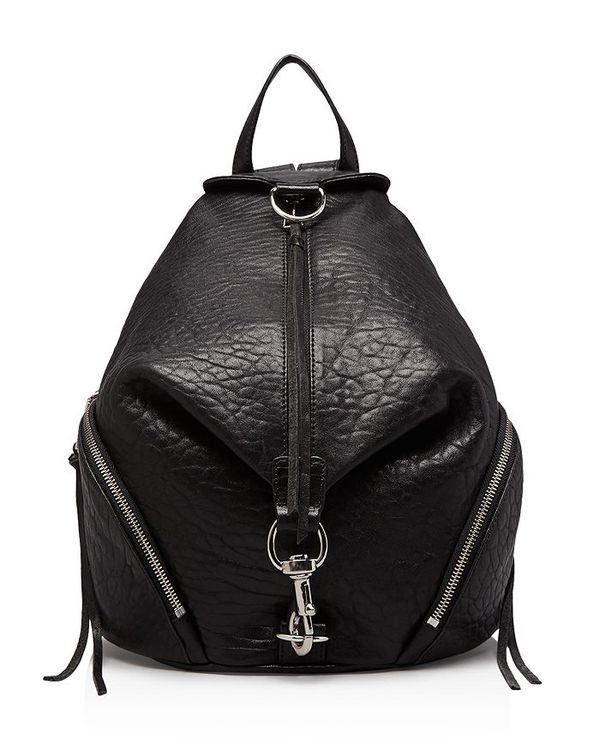 レベッカミンコフ レディース バックパック・リュックサック バッグ Julian Backpack Black/Silver
