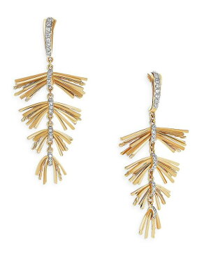 デイビット・ユーマン レディース ピアス・イヤリング アクセサリー 18K Yellow Gold Angelika Fringe Drop Earrings with Diamonds Gold