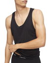 カルバンクライン メンズ タンクトップ トップス Ultra Soft Stretch Solid Tank Black