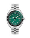 uo fB[X rv ANZT[ Oceanograper Green Dial Watch, 44mm Green/Silver