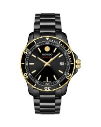 モバド モバド レディース 腕時計 アクセサリー Series 800 Watch, 40mm Black/Black