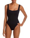 エルスペース レディース 上下セット 水着 Balboa Textured One Piece Swimsuit Black