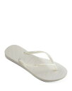 ハワイアナス ハワイアナス レディース サンダル シューズ Women's Slim Flip-Flops White