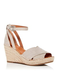 ケネスコール レディース サンダル シューズ Women's Charli Ankle Strap Espadrille Wedge Sandals Mushroom