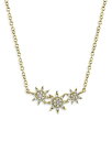 [ & hE fB[X lbNXE`[J[Ey_ggbv ANZT[ Diamond Star Pendant Necklace in 14K Yellow Gold, 0.09 ct. t.w. - 100% Exclusive Gold