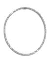 ジョン・ハーディー レディース ネックレス・チョーカー・ペンダントトップ アクセサリー Sterling Silver Dot Small Chain Necklace, 18