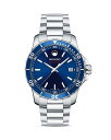 モバド レディース 腕時計 アクセサリー Performance Stainless Steel Series 800 Watch, 40mm Blue/Silver(2)