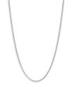 ジョン・ハーディー レディース ネックレス・チョーカー・ペンダントトップ アクセサリー Sterling Silver Classic Curb Thin Chain Necklace, 26