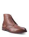 S[hbV Y u[cECu[c V[Y Men's Sutherland Lace Up Wingtip Boots Cognac