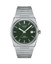 eB\bg fB[X rv ANZT[ PRX Watch, 40mm Green/Silver