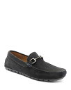 ブルーノマグリ メンズ スリッポン・ローファー シューズ Men's Xander Leather Moccasins Navy Suede