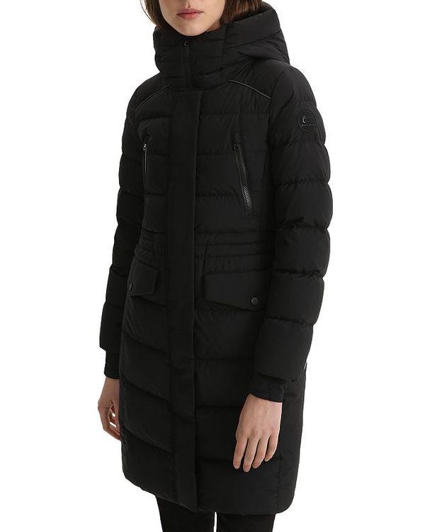 ウール リッチ レディース ジャケット・ブルゾン アウター Tacony Long Down Parka Black