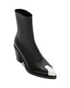 ALT_[E}bNC[ fB[X u[cECu[c V[Y Women's High Block Heel Booties Black/Silver