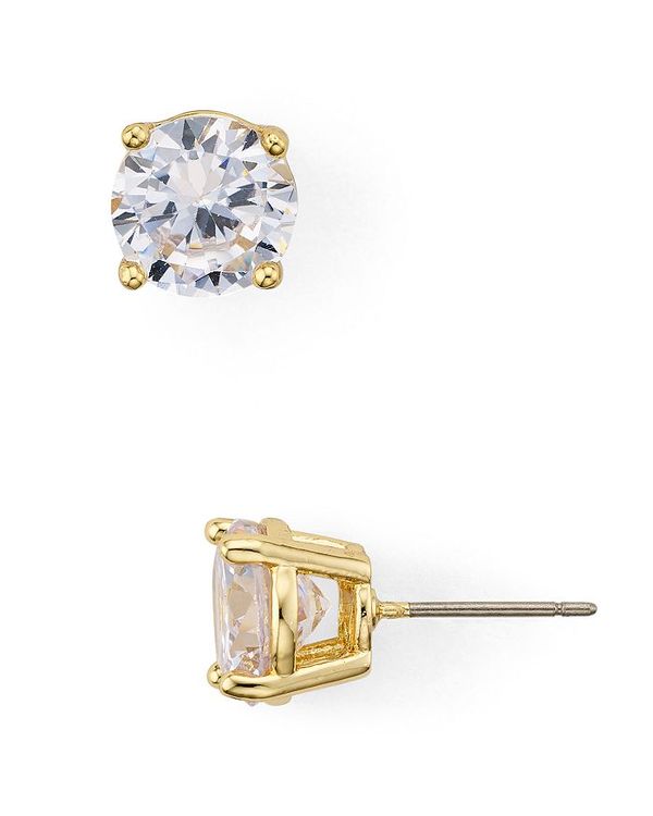 ANA fB[X sAXECO ANZT[ Large Stud Earrings - 100% Exclusive Clear/Gold