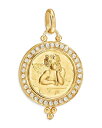 テンプル セント クレア レディース ネックレス・チョーカー・ペンダントトップ アクセサリー 18K Gold 16mm Angel Pendant with ...