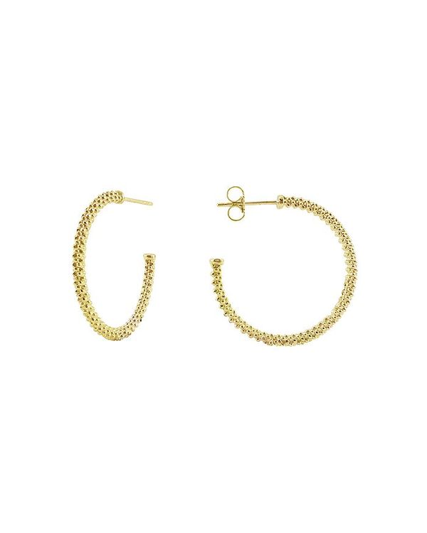 ラゴス レディース ピアス・イヤリング アクセサリー LAGOS 18K Gold Hoop Earrings Gold