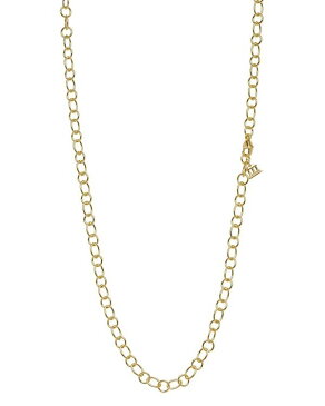 テンプル セント クレア レディース ネックレス・チョーカー・ペンダントトップ アクセサリー 18K Yellow Gold Ribbon Chain Necklace, 18