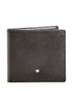モンブラン メンズ 財布 アクセサリー Meisterstuck Bi-Fold Leather Wallet Black(4)