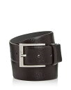 ボスヒューゴボス ヒューゴボス メンズ ベルト アクセサリー Men's Clo Embossed Leather Belt Black