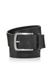 ヒューゴボス メンズ ベルト アクセサリー Men's Jor-V Leather Belt Black