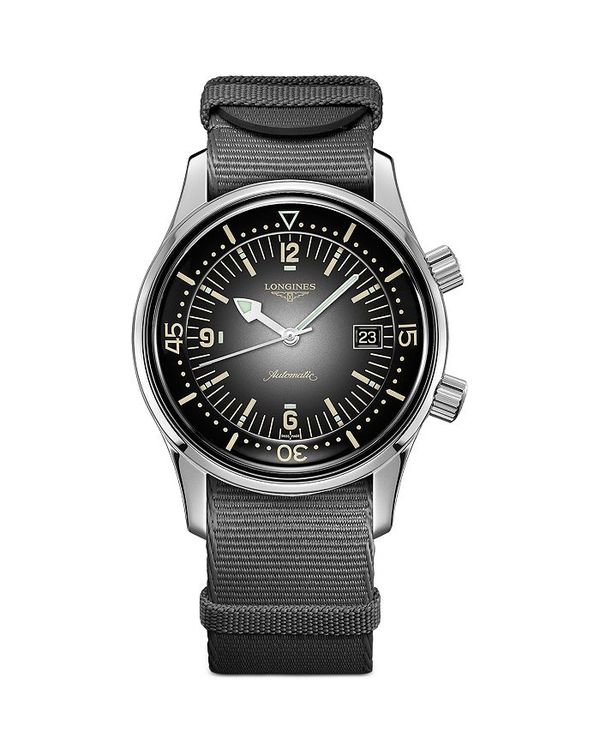 ロンジン レディース 腕時計 アクセサリー Legend Diver Watch, 42mm Gray